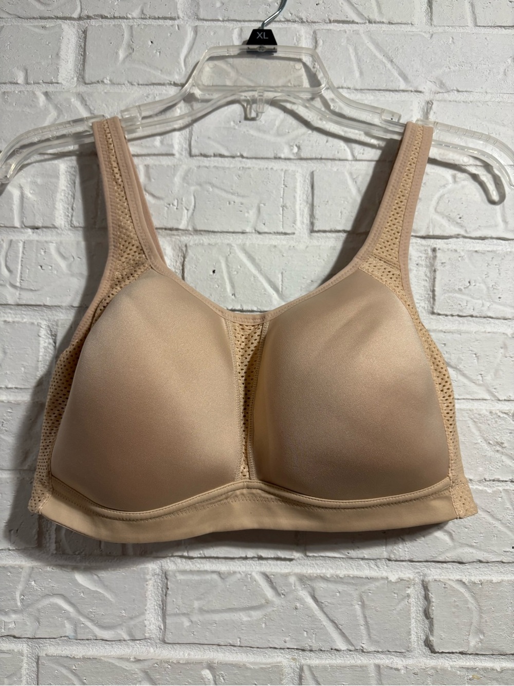 Wacoal Beige Kerri Wirefree Molded Cup Sports Bra 36DD
